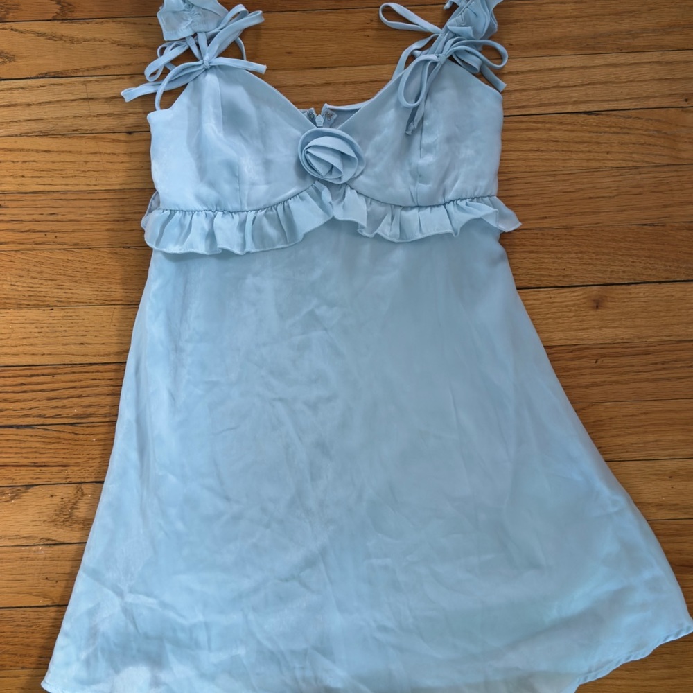 Wild Fable Light Blue Mini Dress